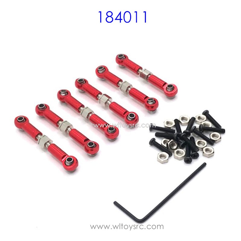 WLTOYS 184011 racing car Upgrade Parts Metal Connect Rod set