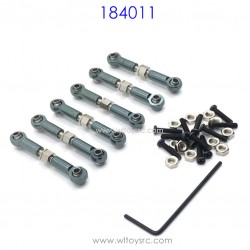 WLTOYS 184011 RC Car Upgrade Parts   Connect Rods Titanium