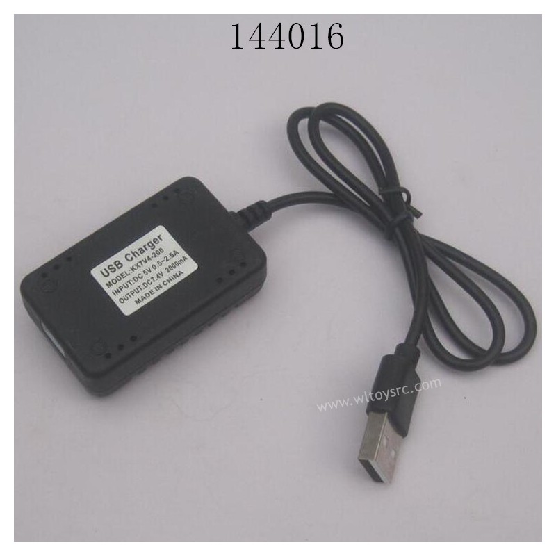 WLTOYS 144016 RC Car Parts USB Charger