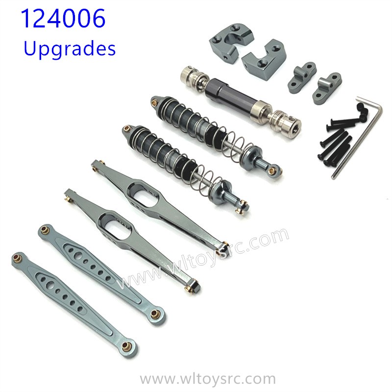 WLTOYS 124006 Upgrade Parts List Gray