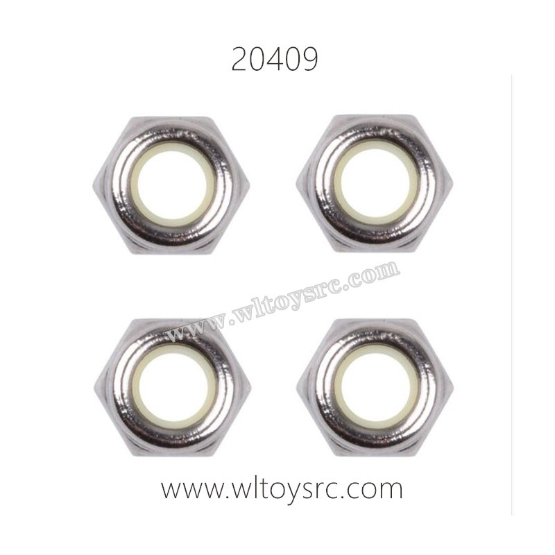 WLTOYS 20409 Parts, M3 Locknut