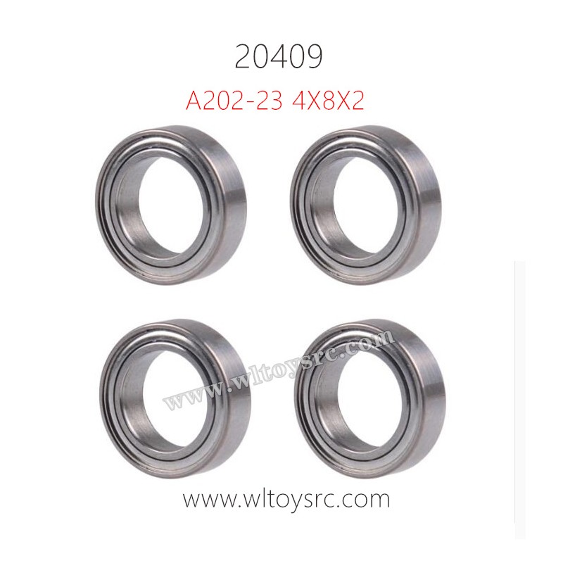 WLTOYS 20409 Parts, Roll Bearing A202-23