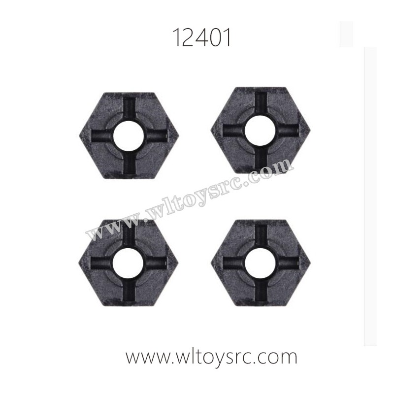 WLTOYS 12401 Parts, Hexagonal wheel seat