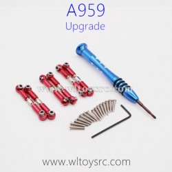 WLTOYS A959 Upgrade Parts, Connect Rods Red