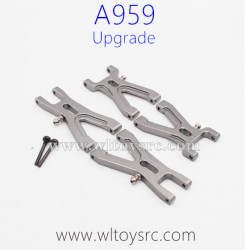 WLTOYS A959 Upgrade Parts, Front and Rear Swing Arm Sliver