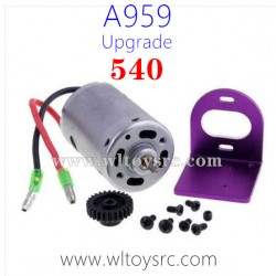 WLTOYS A959 Upgrade Parts, 540-Motor blue