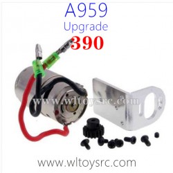 WLTOYS A959 RC Car Upgrade Parts, 390-Motor sliver