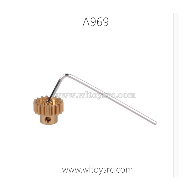 WLTOYS A969 Parts, Motor Gear and Screw Driver