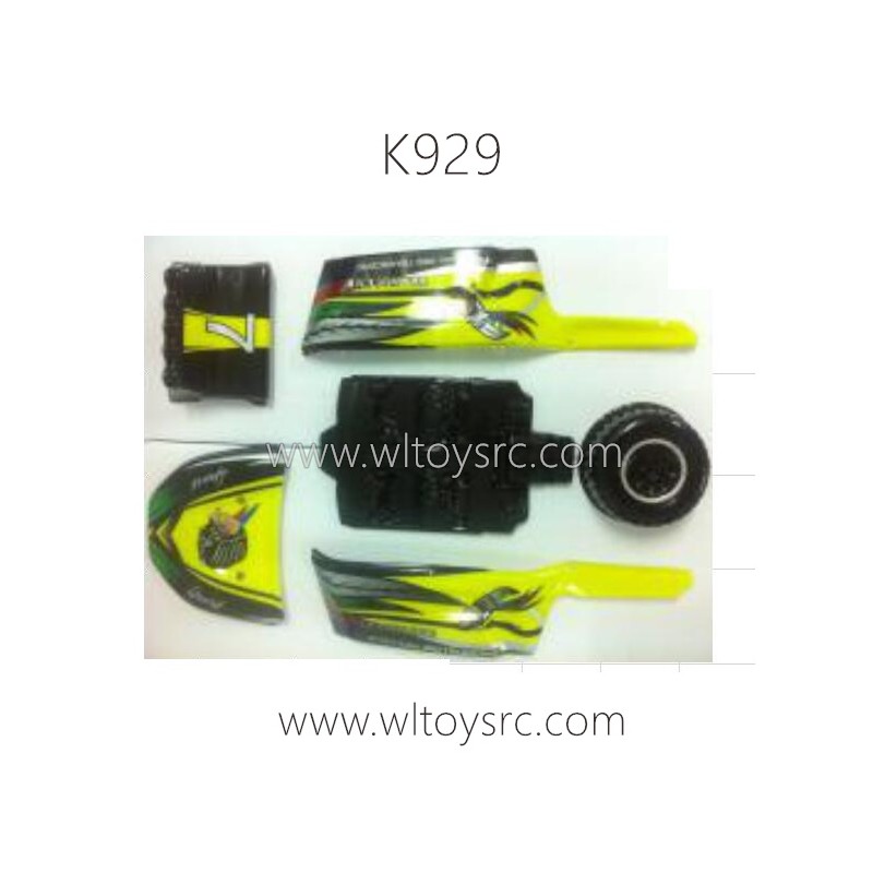 WLTOYS K929 Parts-Car Shell