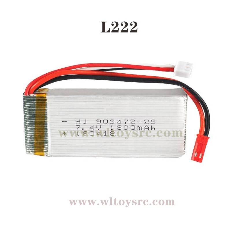 WLTOYS L222 Pro Parts-7.4V Lipo Battery 1800mAh