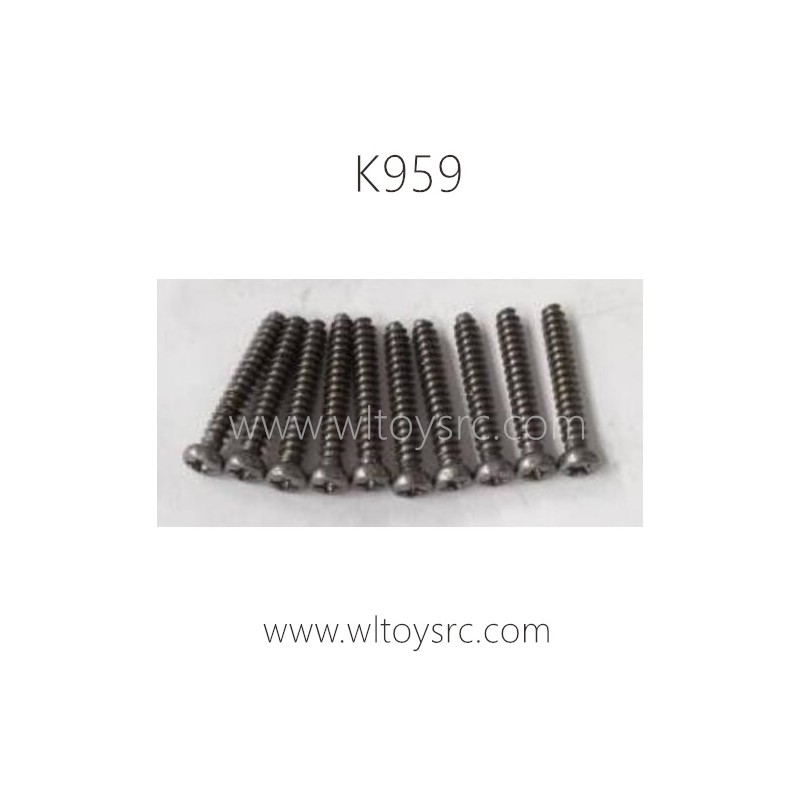 WLTOYS K959 Parts, Round Head Screw