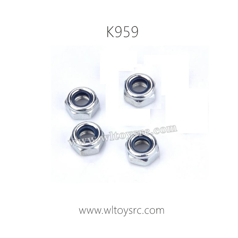 WLTOYS K959 Parts, M4 Hex Nut