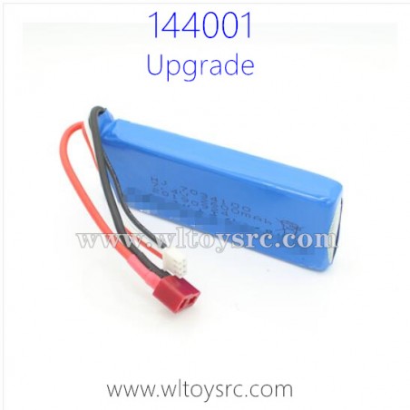 wltoys 144001 max battery size