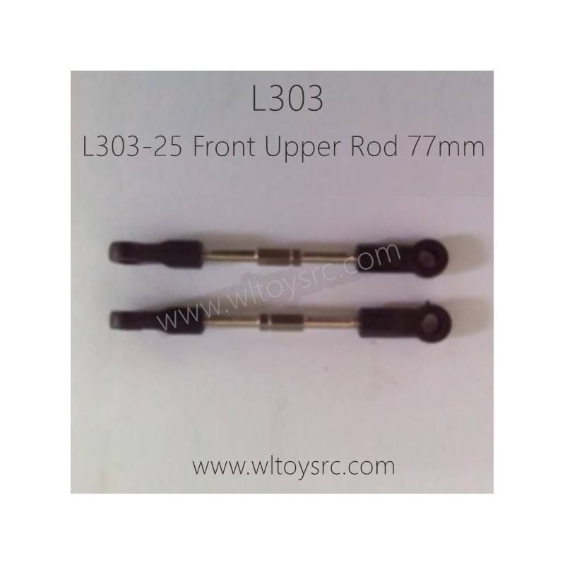 WLTOYS L303 Parts, Front Upper Connect Rod 77mm