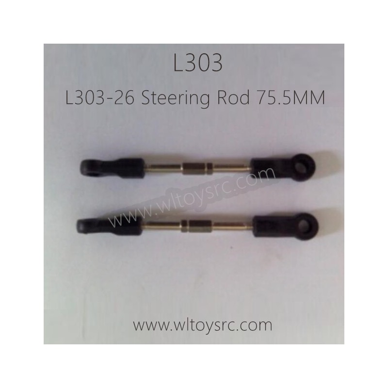 WLTOYS L303 Parts, Steering Connect Rod 75.5MM