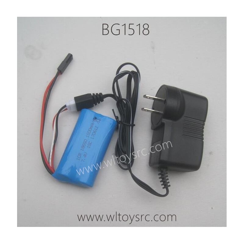 SUBOTECH BG1518 Tornado Desert Buggy Parts-Battery and Charger